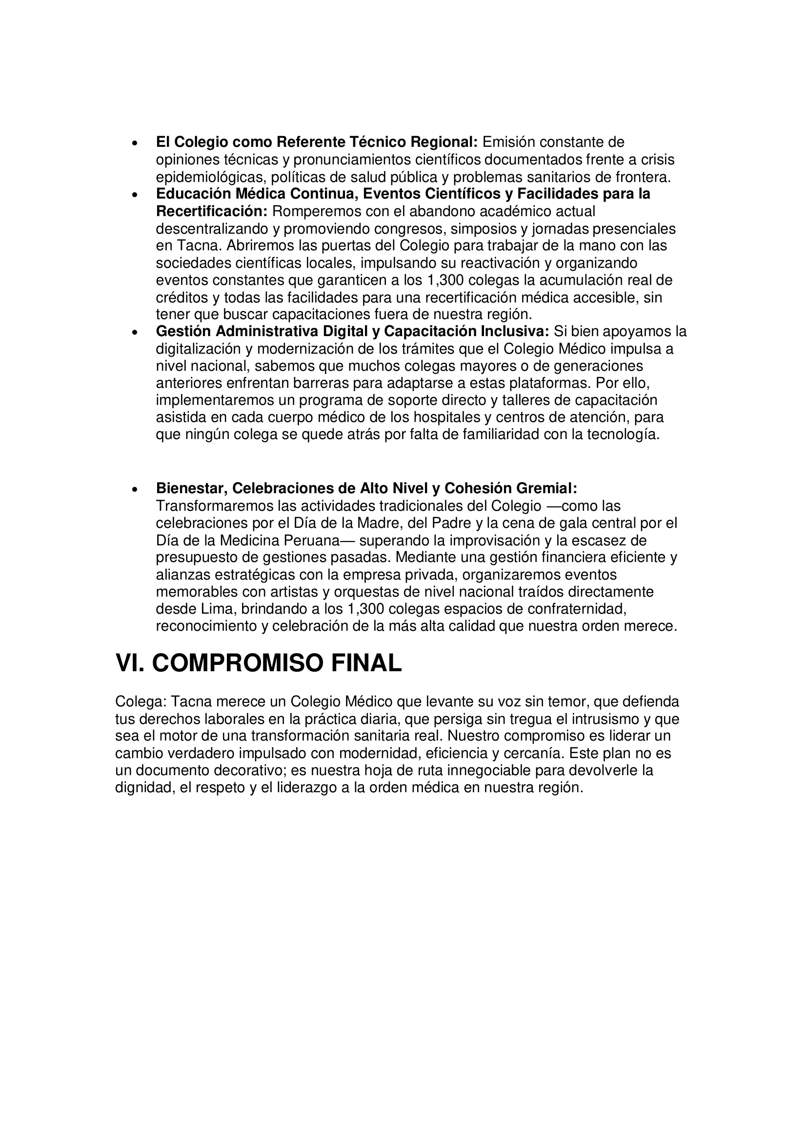 Página 4 de 4 del plan de gestión institucional
